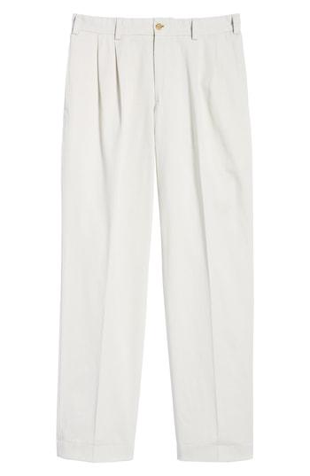 Men's Bills Khakis M2 Classic Fit Pleated Vintage Twill Pants X 32 - Beige