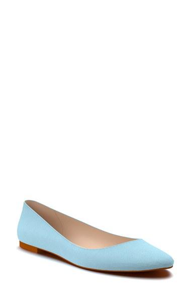 Women's Shoes Of Prey Ballet Flat A - Blue