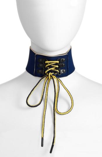 Women's Fenty Puma By Rihanna Lace-up Choker - Blue