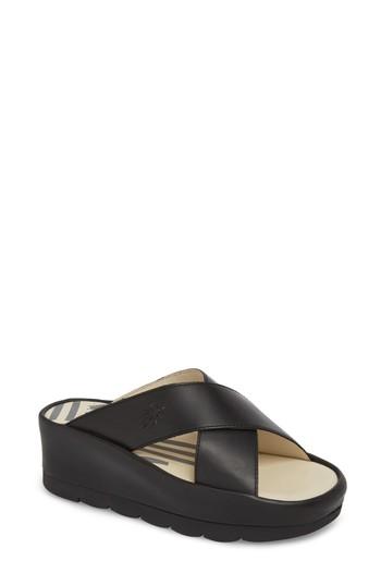 Women's Fly London Begs Platform Slide Sandal