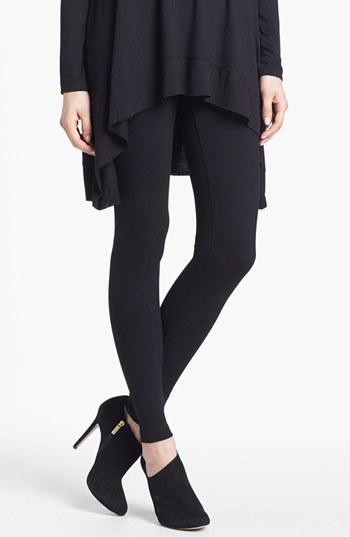 Women's Lysse Seamed Ponte Knit Control Top Leggings - Black