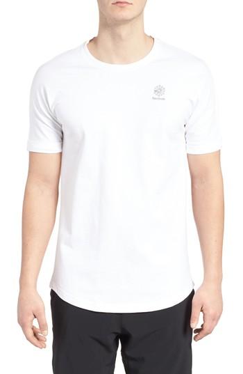 Men's Reebok Extended Regular Crewneck T-shirt, Size - White