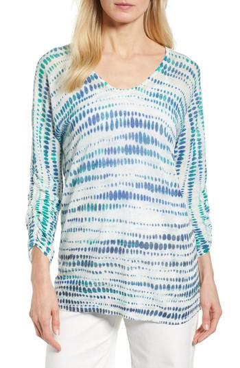 Women's Nic+zoe High Point Print Top - White