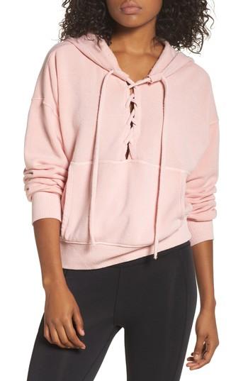 Women's Free People Fp Movement Believer Hoodie - Pink