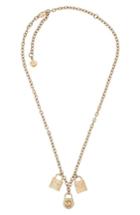 Women's Michael Kors Padlock Charm Pendant Necklace