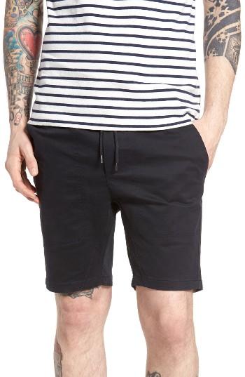 Men's Globe 'goodstock' Twill Shorts - Blue