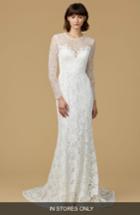 Women's Nouvelle Amsale Roxanne Mermaid Gown, Size In Store Only - White