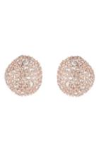 Women's Alexis Bittar Button Post Crystal Stud Earrings