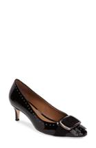 Women's French Sole Shell Grommeted Kiltie Pump