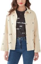 Women's Ban. Do Smiley Work Jacket - Ivory