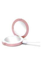 Impressions Vanity Co. Chargeup(tm) Led Compact Mirror & Usb Power Bank, Size - Rose Gold