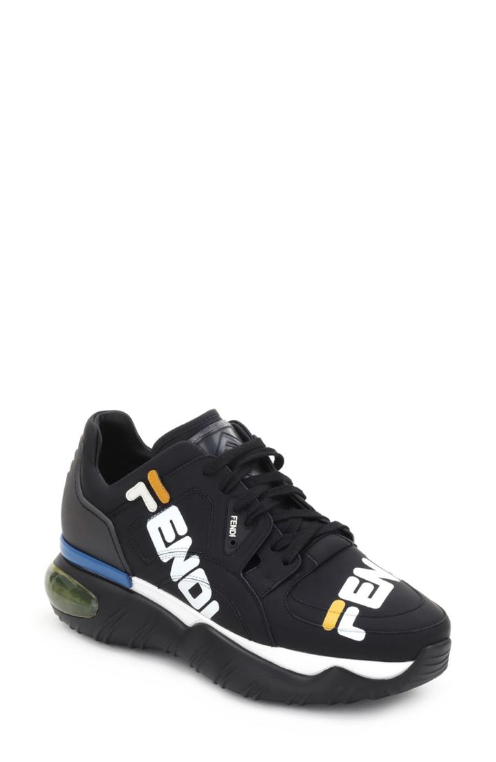 Women's Fendi X Fila Mania Logo Sneaker Us / 37.5eu - Black
