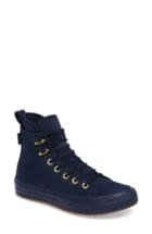 Women's Converse Chuck Taylor All Star Waterproof Sneaker Boot .5 M - Blue