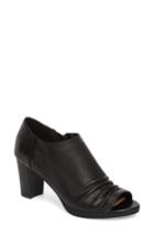 Women's Bella Vita Liza Open Toe Bootie M - Black