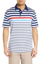 Men's Southern Tide Liberty Performance Polo - White