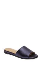 Women's Marc Fisher D Wyndi Slide Sandal, Size 6 M - Blue