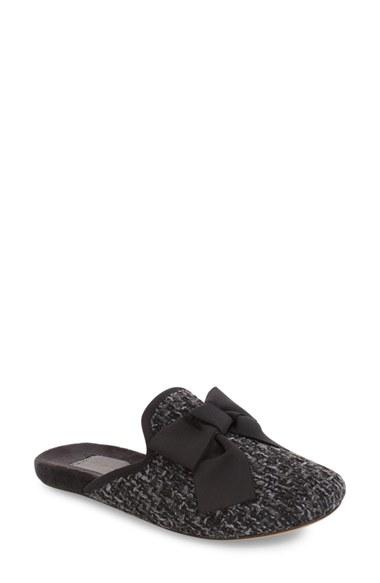 Women's Daniel Green Olive Scuff Slipper M - Grey