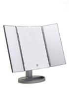 Impressions Vanity Co. Touch Trifold Xl Dimmable Led Makeup Mirror, Size - Silver