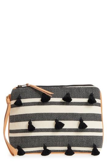 Mercado Global Carolina Clutch - Black