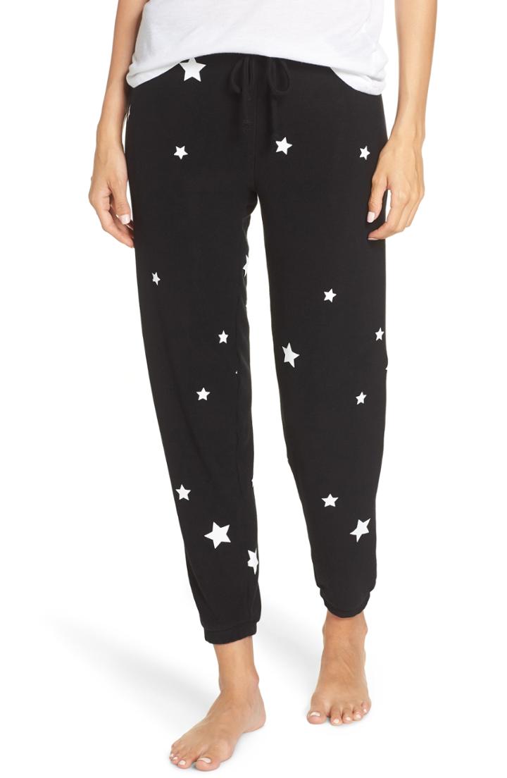 Women's Chaser Multi Star Jogger Pants - Black