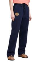 Women's Burberry Vintage Crest Sweatpants, Size - Blue