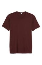Men's James Perse Crewneck Jersey T-shirt (s) - Purple