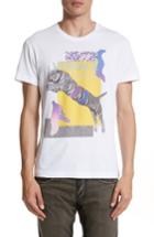 Men's Versace Jeans Tiger Logo T-shirt, Size - White