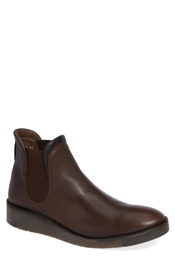 Men's Fly London Sern Water Resistant Chelsea Boot Us / 42eu - Brown