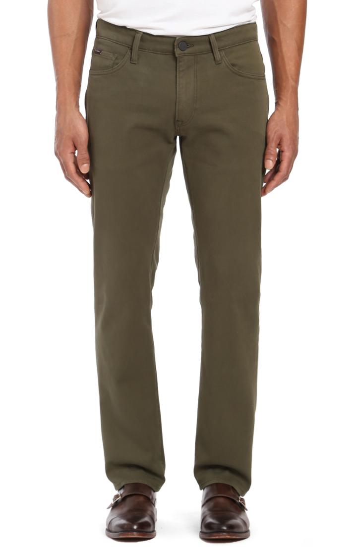 Men's 34 Heritage Courage Straight Leg Twill Pants X 34 - Green