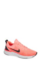 Women's Nike Odyssey React Running Shoe .5 M - Coral