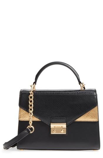 Michael Michael Kors Medium Sloan Leather Shoulder Bag - Black