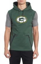 Men's Nike Therma-fit Nfl Graphic Sleeveless Hoodie - Green