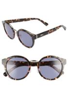 Women's Longchamp 51mm Round Sunglasses -