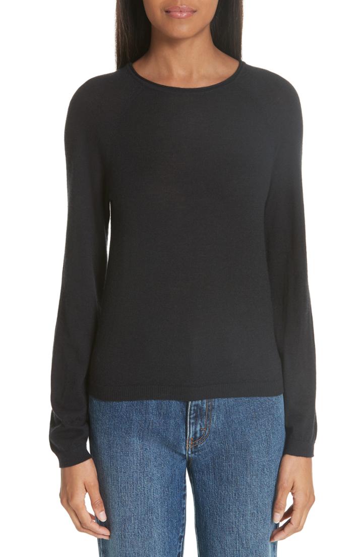 Women's Co Essentials Cashmere Sweater - Black