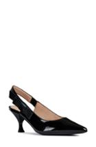 Women's Geox Elisangel Slingback Pump Us / 35eu - Black