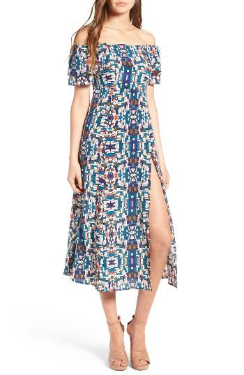 Women's Stone Cold Fox Versilia Silk Midi Dress
