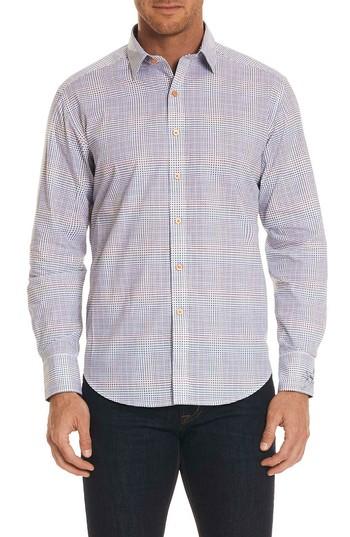 Men's Robert Graham Sierra Classic Fit Print Sport Shirt - Beige