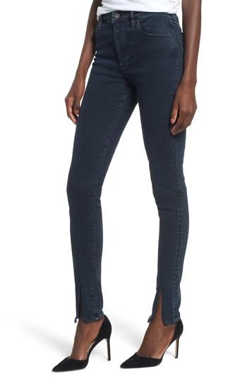 Women's Levi's Made & Crafted(tm) Spliced Sliver High Waist Skinny Jeans - Black