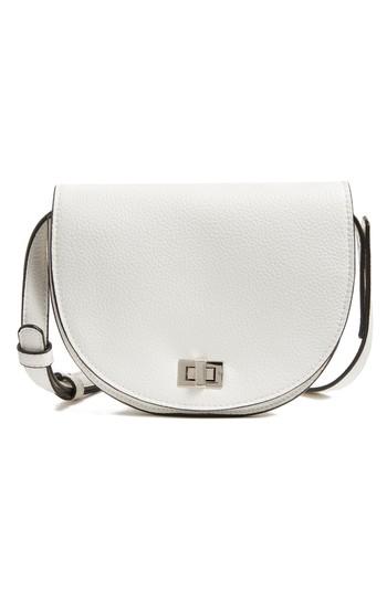 Steve Madden Half Moon Crossbody Bag - White