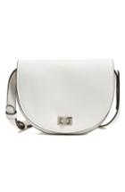 Steve Madden Half Moon Crossbody Bag - White