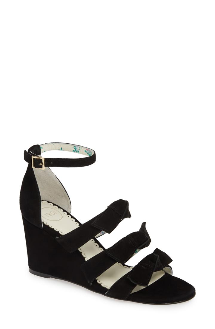 Women's 1901 Wilder Wedge Sandal M - Black
