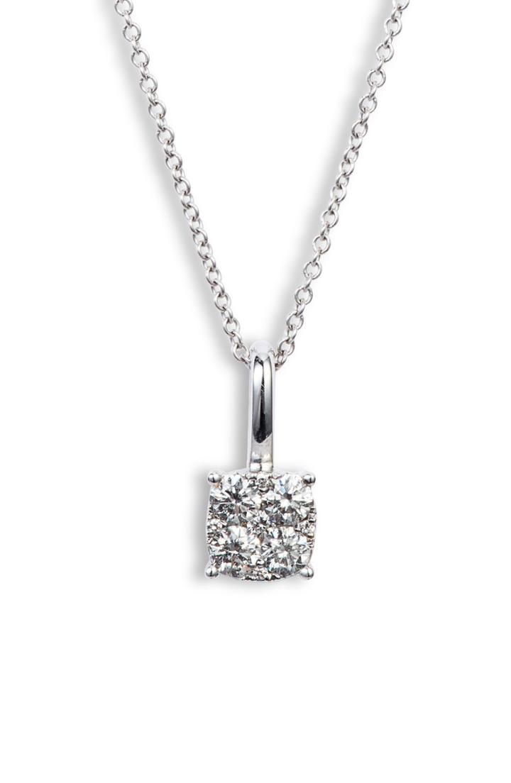 Women's Bony Levy Mika Diamond Pave Pendant Necklace (nordstrom Exclusive)