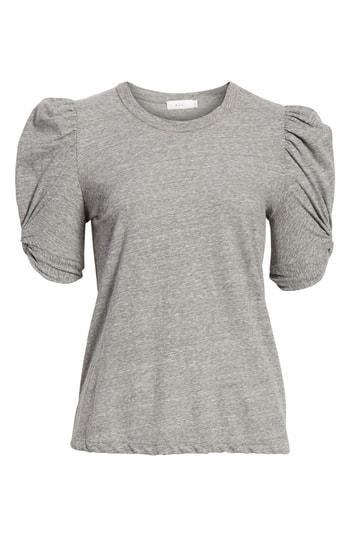 Women's A.l.c. Kati Twist Sleeve Tee - Grey