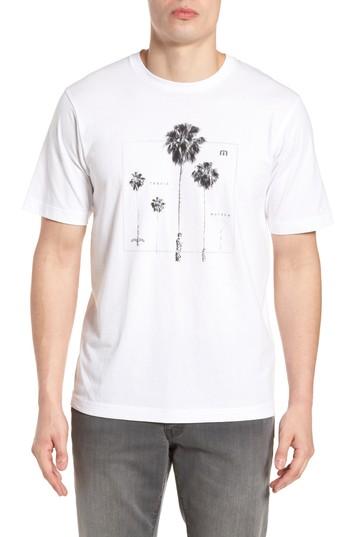Men's Travis Mathew Play Hard Graphic T-shirt - White