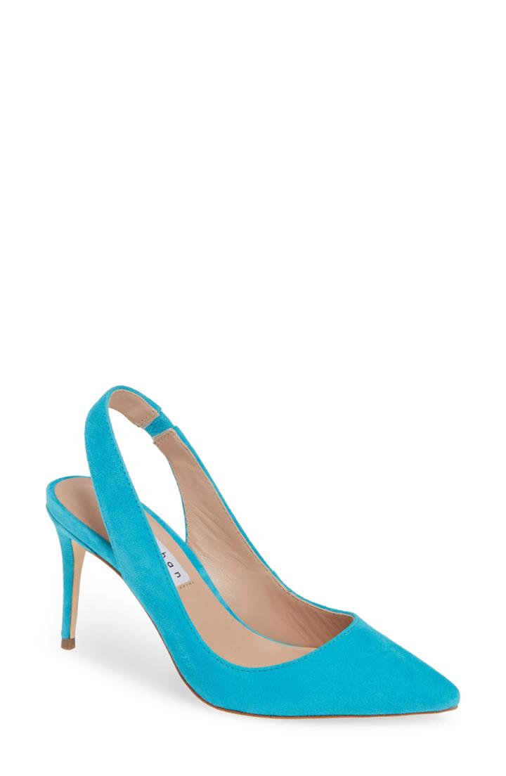 Women's James Chan Fallon Slingback Pump .5 M - Blue
