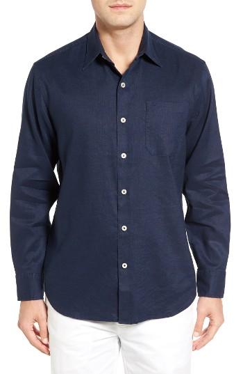 Men's Tommy Bahama Monaco Tides Sport Shirt - Blue