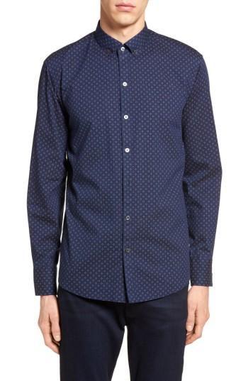 Men's Zachary Prell Kinnear Slim Fit Print Shirt