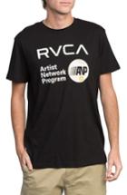 Men's Rvca Anp Fill Graphic T-shirt - Black