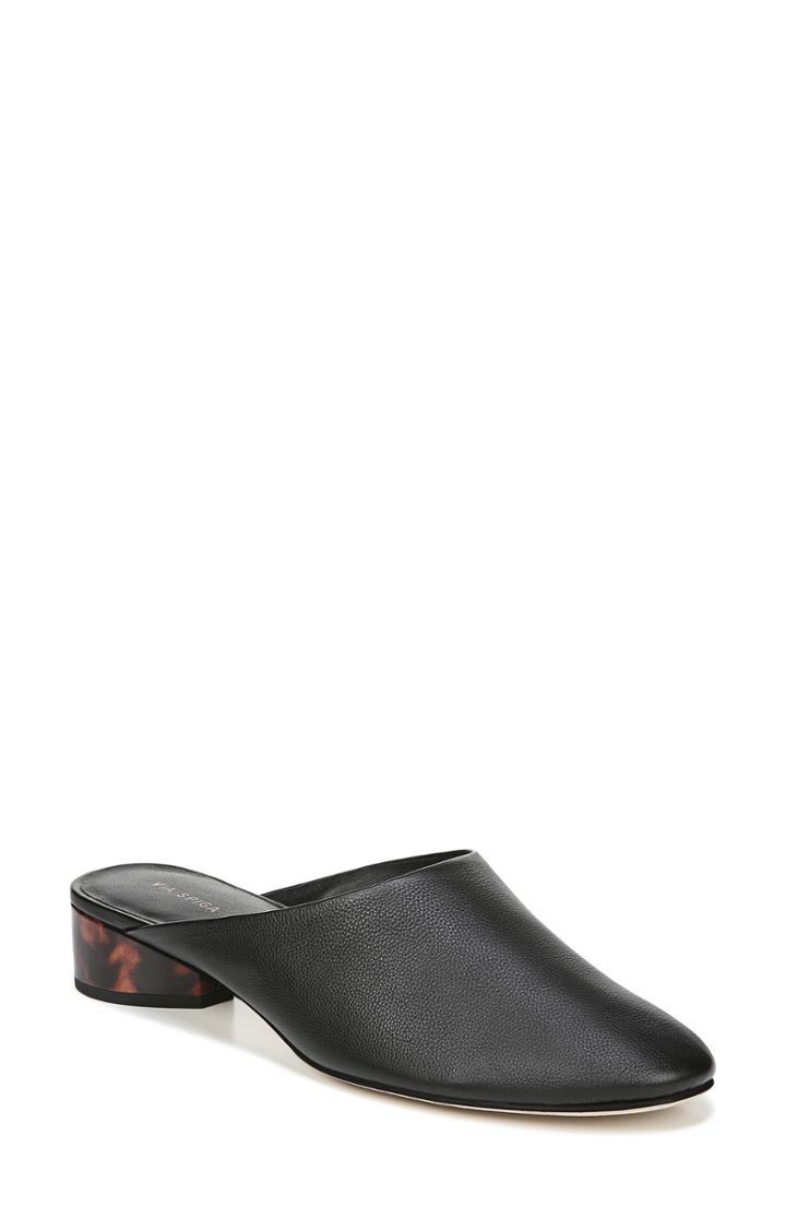 Women's Via Spiga Chaney Mule M - Black