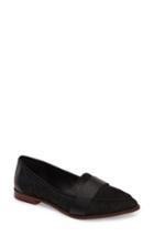 Women's Sole Society Edie Pointy Toe Loafer .5 M - Black